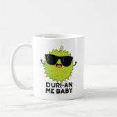 Duri-an-Me Baby Funny Durian Obstpuff Kaffeetasse (Links)