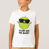 Duri-an-Me Baby Funny Durian Obstpuff T-Shirt (Vorderseite)