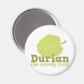 Durian die melodische Frucht Magnet (Vorderseite/Rückseite)