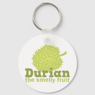 Durian die stinkende Frucht Schlüsselanhänger