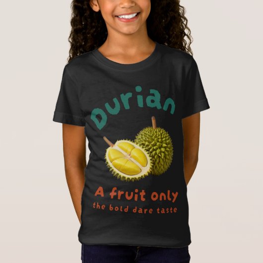 Durian: Eine Frucht nur die fette Wonne Geschmack T-Shirt (Vorderseite)