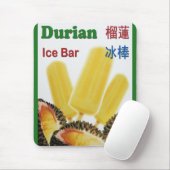 Durian-Eis-Bar-tropische FruchtPopsicle Mousepad (Mit Mouse)