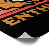 Durian Enthusiasten Funny Durian Lover Poster (Ecke)