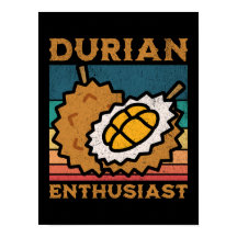 Durian Enthusiasten Funny Durian Lover