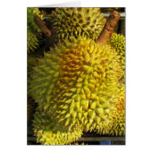 Durian Fruchtkarte (Vorne)