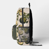 Durian Fruit and Foliage Bedruckter Rucksack (Rechts)