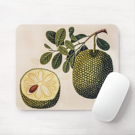 Durian Fruit and Foliage Mousepad (Mit Mouse)