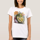 Durian Fruit: Der magische Hybrid T-Shirt (Vorderseite)