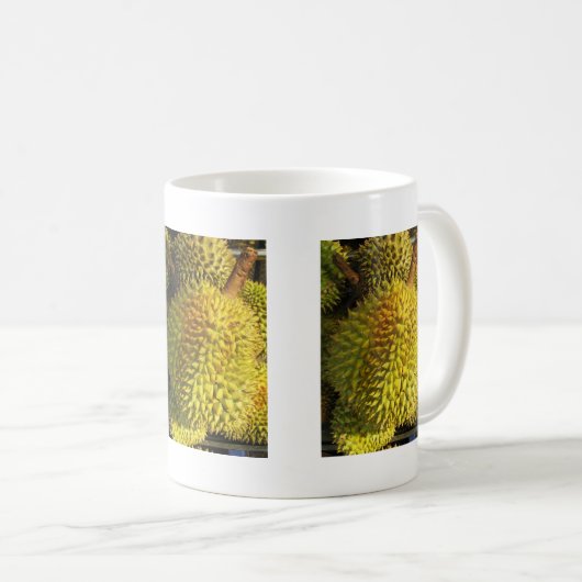 Durian Fruit Kaffeetasse (VorderseiteRechts)