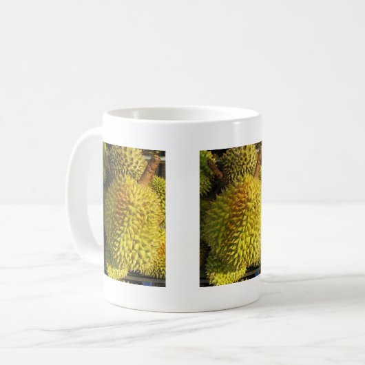 Durian Fruit Kaffeetasse (Vorderseite Links)