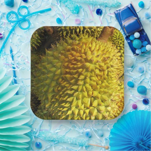 Durian Fruit Pappteller (Party)