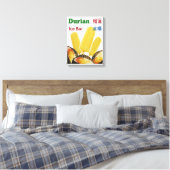 Durian Ice Bar Tropical Fruit Popsicle Leinwanddruck (Insitu (Schlafzimmer))