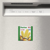 Durian Ice Bar Tropical Fruit Popsicle Magnet (In Situ (Geschirrspüler))