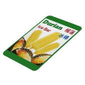 Durian Ice Bar Tropical Fruit Popsicle Magnet (Linke Seite)