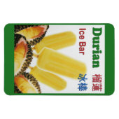 Durian Ice Bar Tropical Fruit Popsicle Magnet (Horizontal)