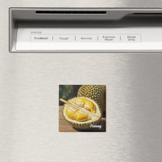 Durian in Penang Magnet (In Situ (Geschirrspüler))