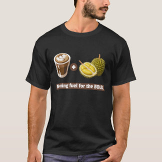 Durian + Kaffee: Morgenbrennstoff für das Kühne T-Shirt