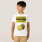 Durian: Warnung: Explizite Stinkiness & Savory T-Shirt (Vorne ganz)