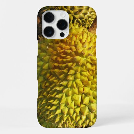 Durianfrucht iPhone Hülle (Rückseite)