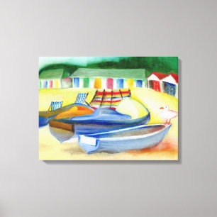 Durley Chine Seagull 2012 Leinwanddruck