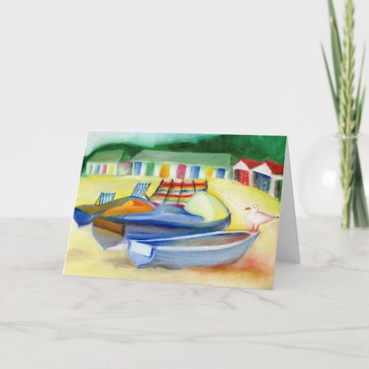 Durley Rippenstück-Seemöwe 2012 Feiertagskarte (Vorderseite)