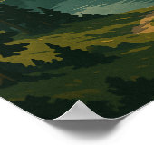 Durmitor-Nationalpark Poster (Ecke)