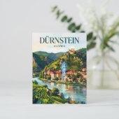 Dürnstein Österreich Postkarte (Stehend Vorderseite)