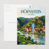 Dürnstein Österreich Postkarte (Vorne/Hinten)