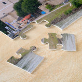 Durnstein und blauer Kirchenspion, Österreich Puzzle (Seite)