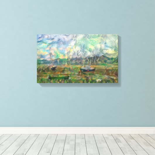 Duror impressionistic leinwanddruck (Insitu (Holzboden))