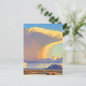 "Dürre und Downpour" von Maynard Dixon Postkarte (Stehend Vorderseite)