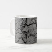 Dürredürre aus grauem Dreck Kaffeetasse (Vorderseite Links)