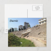 Durrës Postkarte (Vorne/Hinten)