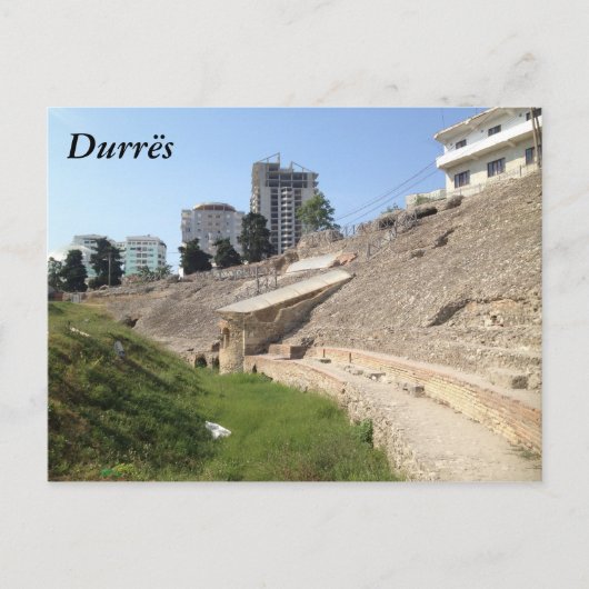 Durrës Postkarte (Vorderseite)