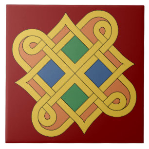 Durrow Knotwork 2016 Fliese