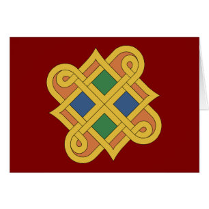 Durrow Knotwork 2016 Grußkarte