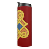 Durrow Knotwork 2016 Thermosbecher (Nach rechts gedreht)