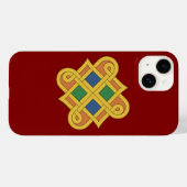 Durrow Knüpfarbeit 2016 Case-Mate iPhone Hülle (Rückseite (Horizontal))