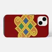 Durrow Knüpfarbeit 2016 iPhone Hülle (Rückseite (Horizontal))