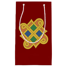 Durrow Knüpfarbeit 2016 Kleine Geschenktüte