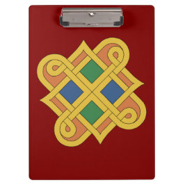 Durrow Knüpfarbeit 2016 Klemmbrett