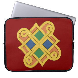 Durrow Knüpfarbeit 2016 Laptopschutzhülle