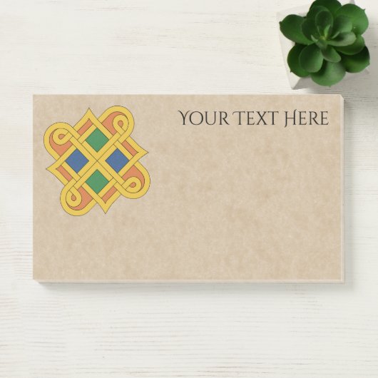 Durrow Knüpfarbeit 2016 Post-it Klebezettel (Büro)