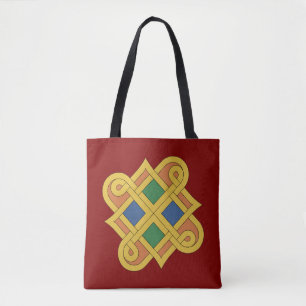 Durrow Knüpfarbeit 2016 Tasche