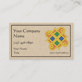 Durrow Knüpfarbeit 2016 Visitenkarte