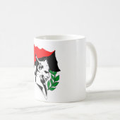 Durruti - Anarchy Flag Kaffeetasse (VorderseiteRechts)
