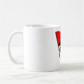 Durruti - Anarchy Flag Kaffeetasse (Links)