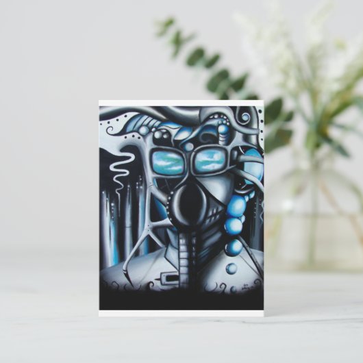 Durst im Sturm Postkarte (Stehend Vorderseite)