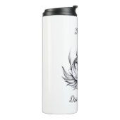 Durst? Trink Liebe! Thermosbecher (Nach links gedreht)