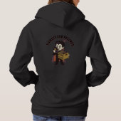 Dürstend nach Platten Hoodie (Rückseite)